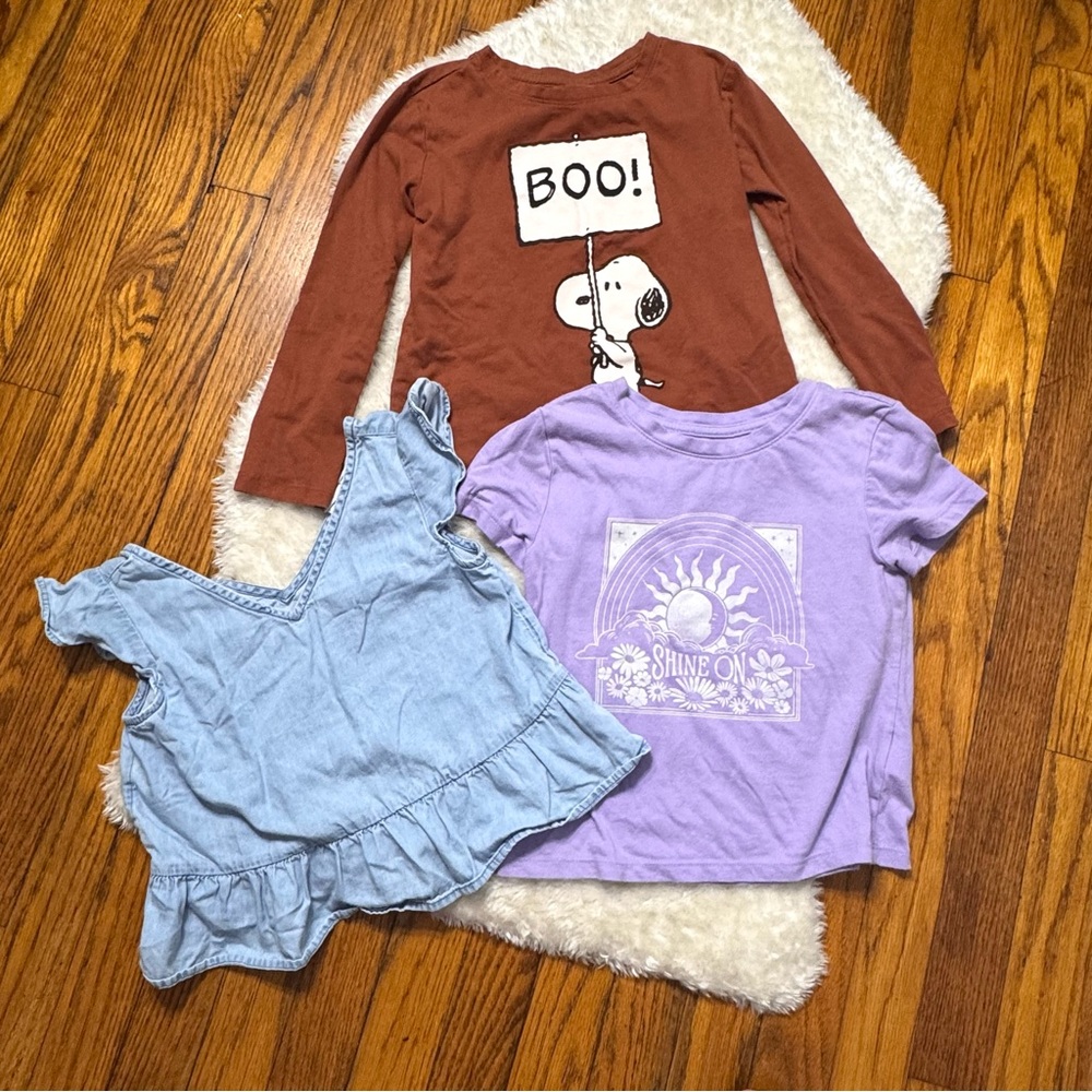 GAP Kids Bundle Long Sleeve and T-Shirt Sz S 6/7
